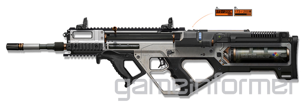 call of duty advanced warfare 3d printer rifle